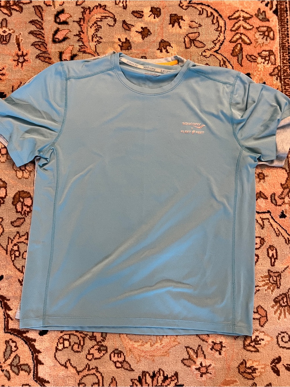 Saucony Men’s Blue Short Sleeve Performance Tee